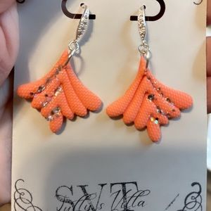Polymer Clay Earrings, Handmade gifts for her, Coral Spring Collection